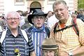 reunde: Walter Hollerbach, Robert Breunig mit Enkel Samuel und Peter Wiesenegg.