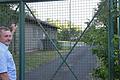 Georg Werner schob 15 Monate Dienst auf der ehemaligen Tieffliegerbeobachtungsstation auf dem Lahnberg bei Eyershausen, der bei der Aufgabe am vergangenen Freitag abgebildet war.