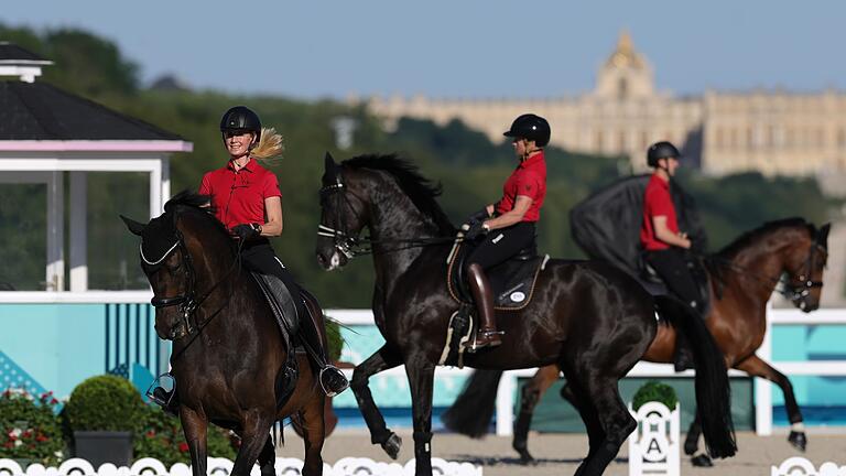 Paris 2024 - Pferdesport       -  Das deutsche Dressur-Trio ist Gold-Favorit