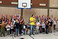 Erlebnistrommeln an der Sinngrund-Grundschule.