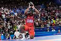 Paris 2024 - Ringen       -  Holte zum Karriereende sein fünftes Olympia-Gold: Ringer Mijain Lopez.