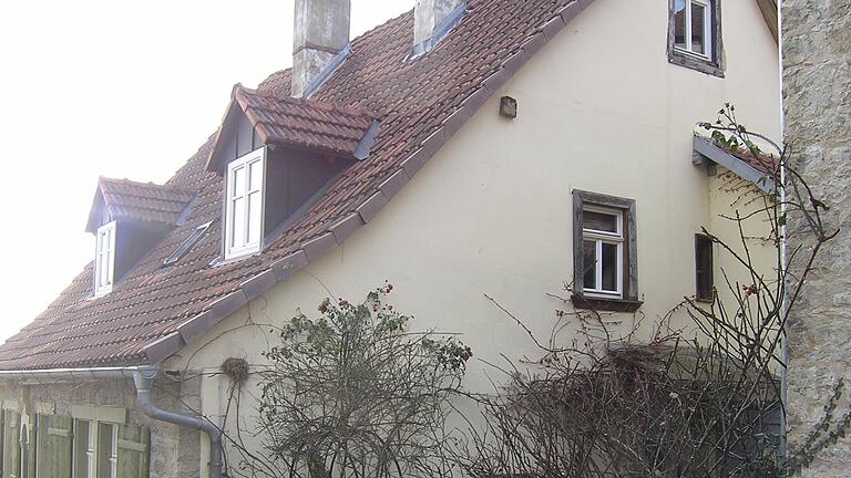 Das Haus von Anne Menzel in Sulzfeld.