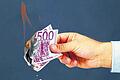 Das tat richtig weh:Anleger konnten auch2011 viel Geld verbrennen.Foto: Thinkstock