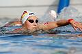 Die Würzburger Schwimmerin Leonie Beck zeigt sich beim olympischen Freiwasser-Rennen in Tokio in starker Form.