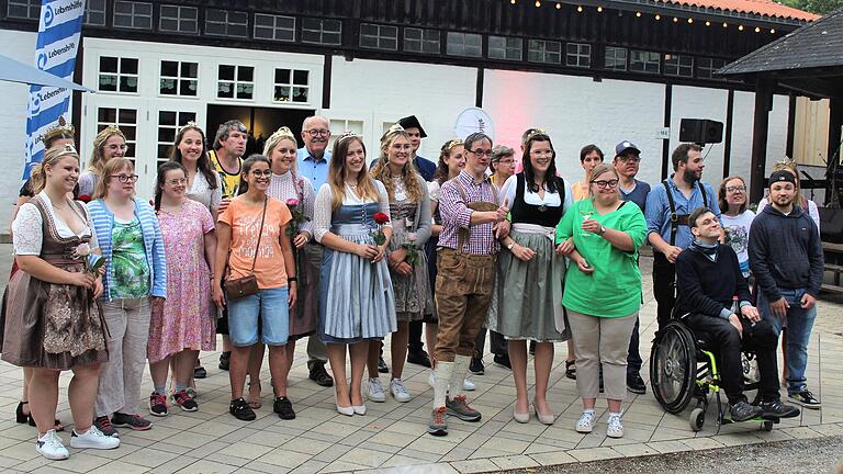 Ein gelungener Abend für alle war auch diesmal wieder das Benefiz-Weinfest der Lebenshilfe Kitzingen in Castell.