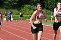 Emilia Zeitz (Startnummer 179) aus Bad Königshofen, die für den TSV Münnerstadt startet, siegte über die 100 Meter der W 15. Teamgefährtin Lina Rößler (180) wurde Zweite und gewann den Weitsprung.