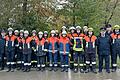 Gemeinsam erfolgreich: 15 Feuerwehrfrauen und -männer aus fünf Ortschaften legten in Järkendorf erfolgreich die „Leistungsprüfung Löscheinsatz“ ab.