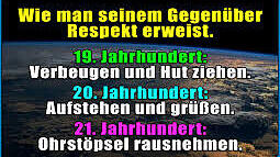 Glosse: Höflichkeit ist eine Zier ... Glosse: Höflichkeit ist eine Zier ...