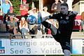Joshua Endres (im Bild) vom TSV Aubstadt bringt sich in Position. Er erzielte im Spiel beim TSV Buchbach zwei Treffer für seine Mannschaft.