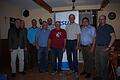 Unser Bild zeigt den neu gewählten Vorstand mit Gastredner Hubert Endres. Von links: Hubert Endres, Matthias Wernthaler, Timo Vielhuber, Werner Weiss, Markus Büttner, Karlheinz Schineller, Bernd Schuler, Hermann Niediek und Thomas Ritter.