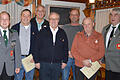 Ehrungen bei den Sportschützen (von links): stellvertretender Vorsitzender Markus Lemberger, Ernst Geist, Guntram Sittler, Rainer Weingärtner, Martin Jungklaus, Engelbert Back und Manfred Koch (Vertreter des BSSB).  Foto: Arthur Stollberger       -  Ehrungen bei den Sportschützen (von links): stellvertretender Vorsitzender Markus Lemberger, Ernst Geist, Guntram Sittler, Rainer Weingärtner, Martin Jungklaus, Engelbert Back und Manfred Koch (Vertreter des BSSB).  Foto: Arthur Stollberger