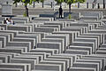 Obama in Berlin       -  Das Holocaust-Mahnmal in Berlin wurde 2005 fertig.