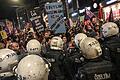 TURKEY-WOMEN'S DAY-8MARCH-RIGHTS       -  Der türkische Staat setzt oft Polizei ein, um Kritik zu unterdrücken. Das Bild entstand bei einer Demo in Istanbul.