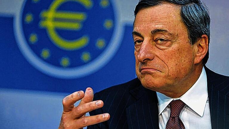 &bdquo;Kein Plan B&ldquo;: Mario Draghi, Präsident der Europäischen Zentralbank (EZB), erklärte bei der EZB-Pressekonferenz in Frankfurt, die Notenbank werde alles für den Erhalt der Eurozone tun.