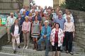 Treffen nach 39 Jahren       -  32 ehemalige Schüler von 46, die die Hauptschule Untereßfeld besucht hatten, kamen nach 39 Jahren wieder zu einem Klassentreffen zusammen. Mit dabei waren die Lehrer Herbert Walther, Hellmut Funk, Angelika Kneuer. Den weitesten Weg hatte eine ehemalige Schülerin aus dem Allgäu zurückgelegt.  Foto: Michos