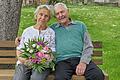 Helga und Rudolf Hühsam aus Krautheim sind seit 50 Jahren verheiratet.