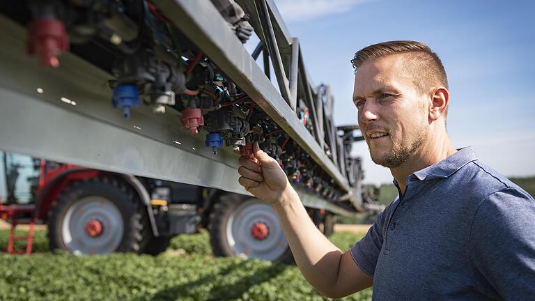 Andreas Dörr aus Ostheim hat in der Kategorie 'Ackerbauer' beim Landwirtschafts-Wettbewerb CeresAward teilgenommen.