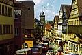 Großereignis: Die Fahrzeugsegnung in der Ochsenfurter Altstadt im Jahr 1972.