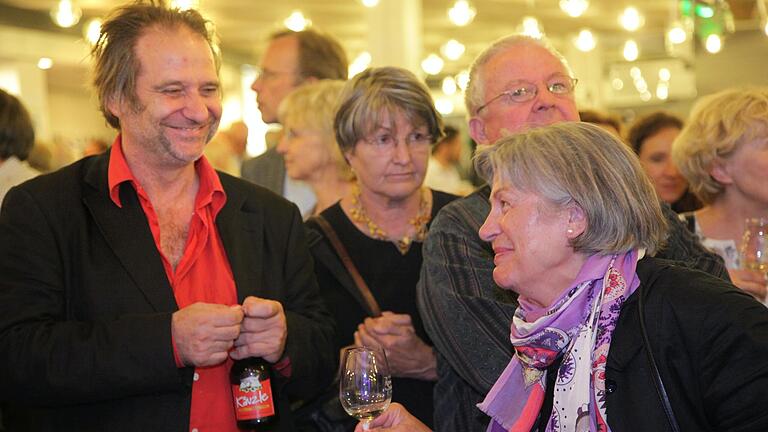 Bernhard Stengele (links) 2012 bei seiner Verabschiedung in Würzburg.