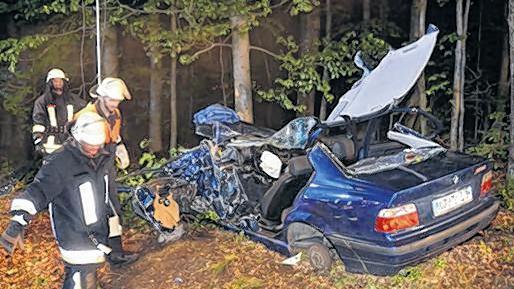 Mysteriös: Unfall bei Waldfenster