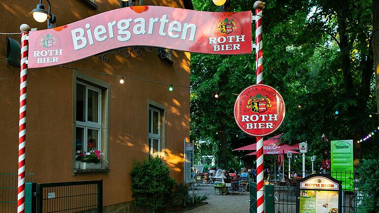 Im Biergarten des Naturfreundehauses in Schweinfurt werden die Spiele der deutschen Mannschaft zu sehen sein.