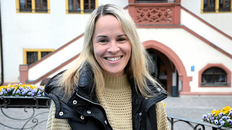 Sandra Senft findet es mittlerweile schwierig, mit der Familie in Volkach essen zu gehen. Sandra Senft findet es mittlerweile schwierig, mit der Familie in Volkach essen zu gehen.