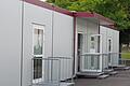 Aus solchen Container-Modulen soll die neue Sportgaststätte des 1. FC 06 Bad Kissingen bestehen. Foto: Jürgen Schmitt       -  Aus solchen Container-Modulen soll die neue Sportgaststätte des 1. FC 06 Bad Kissingen bestehen. Foto: Jürgen Schmitt