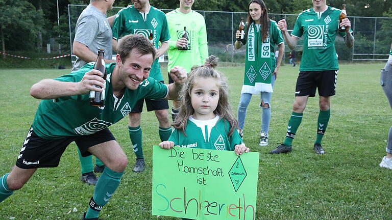 Impressionen von der Kreisliga-Relegation in Brebersdorf: DJK Schwebenried/Schwemmelsbach II - SG Schleerieth 0:3 (0:1)