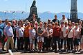 Bei der Führung in Lindau wurde dann das obligatorische Gruppenbild  aufgenommen, bevor man am späten Nachmittag gut gelaunt die Heimreise antrat.