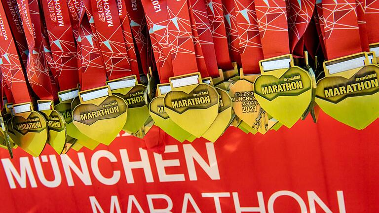 München Marathon       -  Ein großes Feld ging in München den Start.