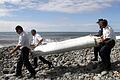 Debris from Reunion Island part of missing MH370, Malaysia says       -  Bergung des Wrackteils