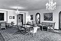 Ziemlich bieder: Vorhalle und Speisesaal des Hotels 1959.