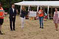 Eine Spende für den Ferienspielplatz (von links): Vanessa Christ (Co-Leitung Ferienspielplatz), Stefan Körner (Sparkassen-Beratungscenterleiter Höchberg), Kerstin Steiger (Vermögensberaterin BC Höchberg, Filiale Hettstadt), Christina Schuster (Leiterin Ferienspielplatz), Erste Bürgermeisterin Andrea Rothenbucher.