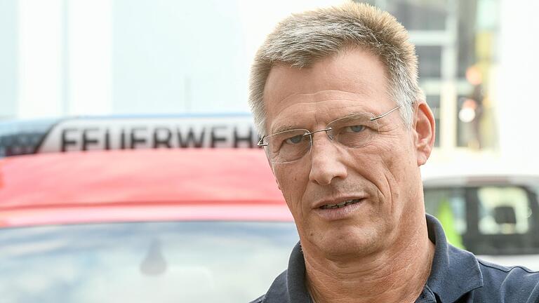 Kreisbrandrat Michael Reitzenstein ist für 112 Feuerwehren im Landkreis Würzburg und für die Werksfeuerwehr bei der Firma Südzucker in Ochsenfurt zuständig.&nbsp;