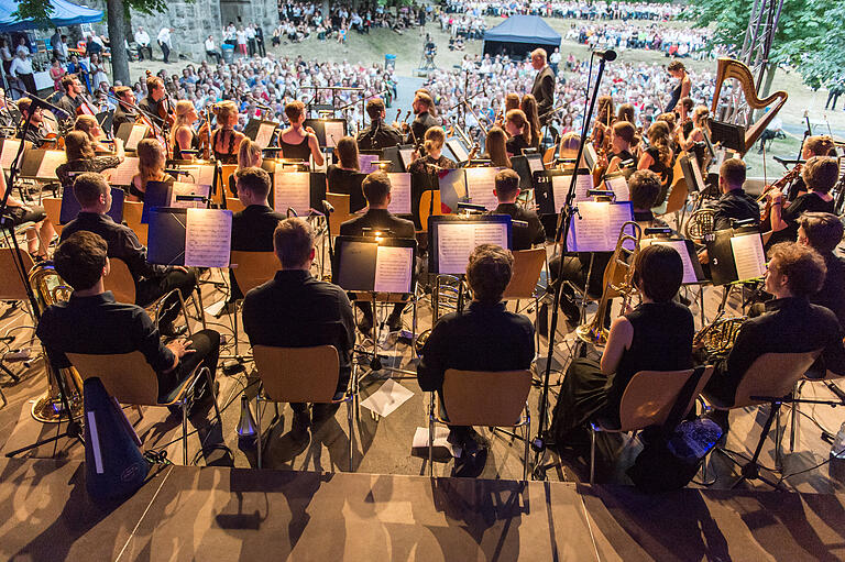 Das Orchester zeigte sich bestens aufgelegt.