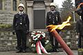 An Allerheiligen wurde am Reiterswiesener Kriegerdenkmal der Gefallenen und Opfer beider Weltkriege gedacht. Foto: Peter Klopf       -  An Allerheiligen wurde am Reiterswiesener Kriegerdenkmal der Gefallenen und Opfer beider Weltkriege gedacht. Foto: Peter Klopf