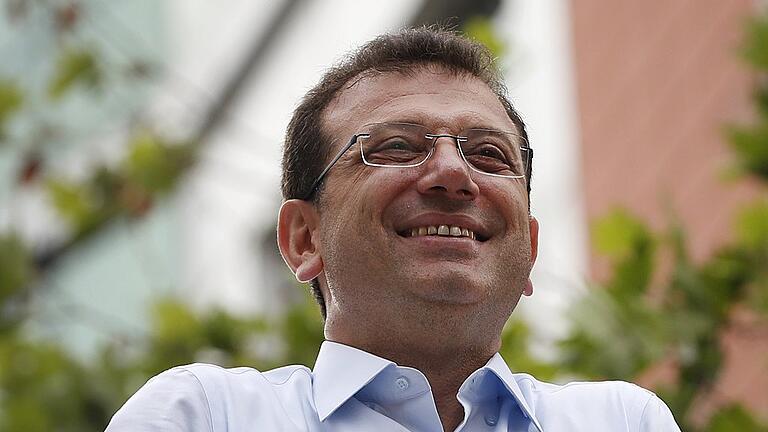 Kommunalwahlen in der Türkei       -  Ekrem Imamoglu willBürgermeister in Istanbul werden.