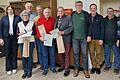 Auf dem Bild von links:    1. Bürgermeisterin Simone Seufert, Heinz Fredrich und Elisabeth Blüml (silberne Ehrennadel), Stefan Dittmann (20 Jahre), Ludwig Spiegel (30 Jahre), Alfred Werner (Ehrenmitglied), Kurt Lieb (1. Vorsitzender), Klaus Winkler (Landesvorstandsmitglied), Klaus Helmerich (Kassier), Georg Grembler (ehem. Landesvorstandsmitglied).