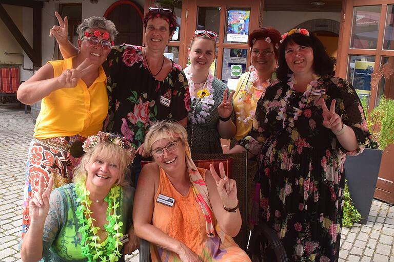 Flower-Power bei der Vinfothek. Flower-Power bei der Vinfothek.