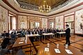 Der Toscanasaal ist ein beliebter, repräsentativer Versammlungs- und Vortragsort in der Würzburger Residenz.