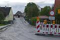 Die Ortsdurchfahrt von Birklingen ist nach wie vor gesperrt. Im Mai verlagern sich die Bauarbeiten an den Südrand.