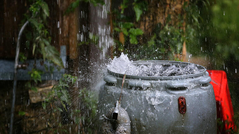 Regenwasser nutzen, das empfiehlt der Bund Naturschutz.&nbsp;