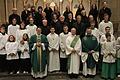 Alle Beteiligten des großen Abschiedsgottesdienstes in Heilig Geist.