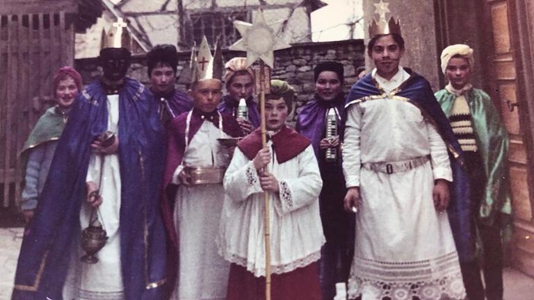 Die Rütschenhäuser Sternsinger 1965.&nbsp;