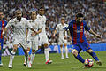 Lionel Messi       -  Superstar Lionel Messi (r) war der Matchwinner für den FC Barcelona gegen Real Madrid. Foto: Francisco Seco