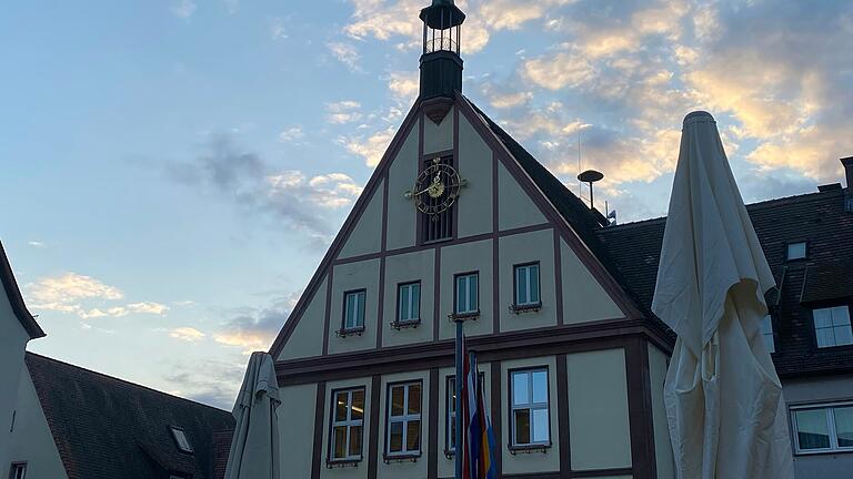 Das Rathaus Gemünden. Das Rathaus Gemünden.