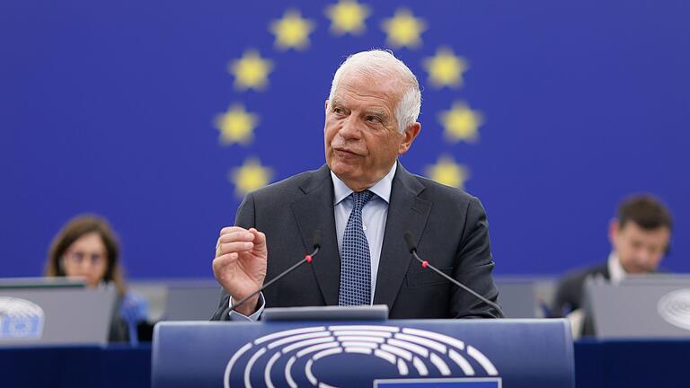 Sitzung des Europaparlaments in Straßburg       -  Sieht das Vorgehen Israels im Gazastreifen äußert kritisch: Der EU-Außenbeauftragte Josep Borrell. (Archivbild)