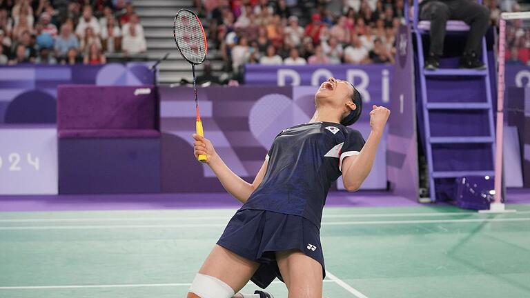 Paris 2024 - Badminton       -  Nach dem Gewinn der Goldmedaille hat die südkoreanische Athletin An Se Young ihren Nationalverband stark kritisiert.