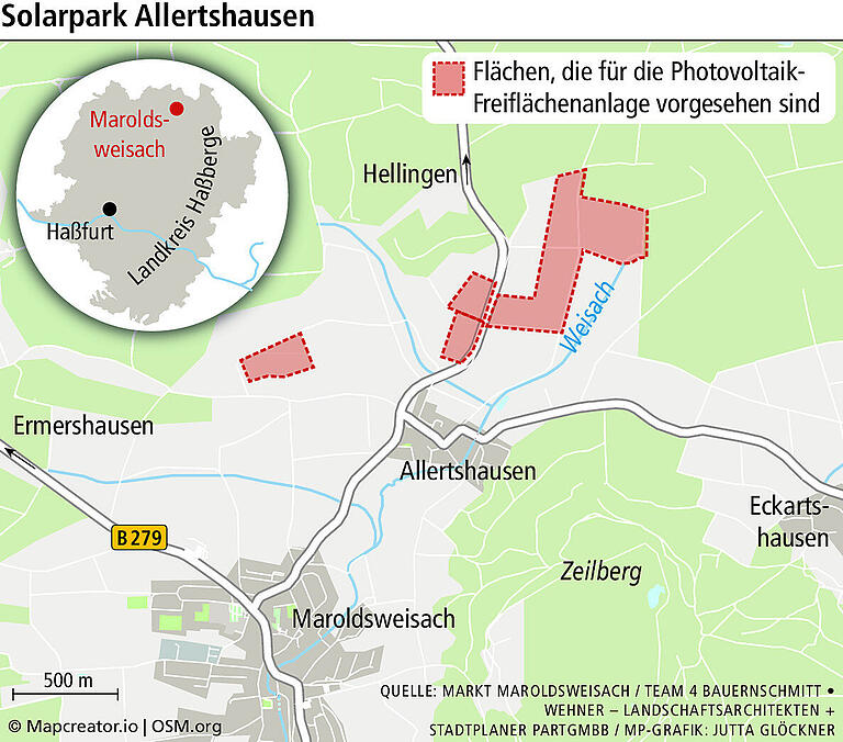 Erfolgreiches Bürgerbegehren? Warum 324 Maroldsweisacher keinen Solarpark in der Nähe des Zeilbergs wollen