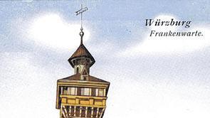 Frankenwarte: 1894 mit Hilfe von Spenden aus der Bürgerschaft auf dem Nikolausberg errichtet, ist sie heute noch das Wahrzeichen des Vereins.